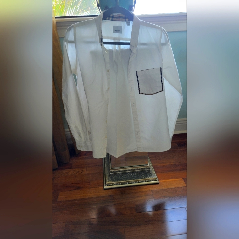 Burberry Harry Long Sleeve button down dressy shirt